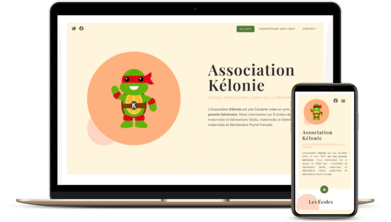 Site internet Association Kélonie