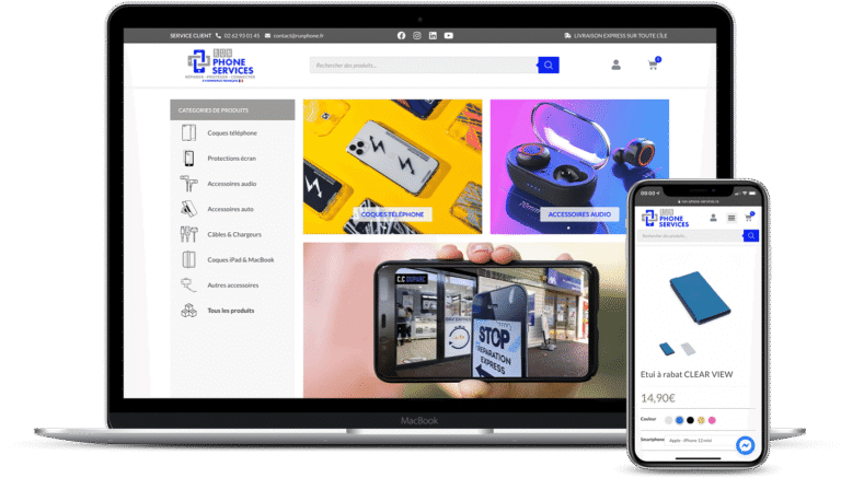 Site internet Run Phone Services - 2019